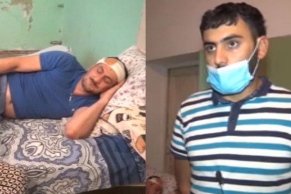Azərbaycanda DƏHŞƏT:Qohumları tərəfindən amansızlıqla döyüldü (VİDEO)